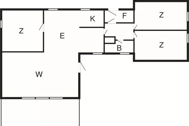 Maison de vacances pour 6 a Vesløs-By Traum-Plan