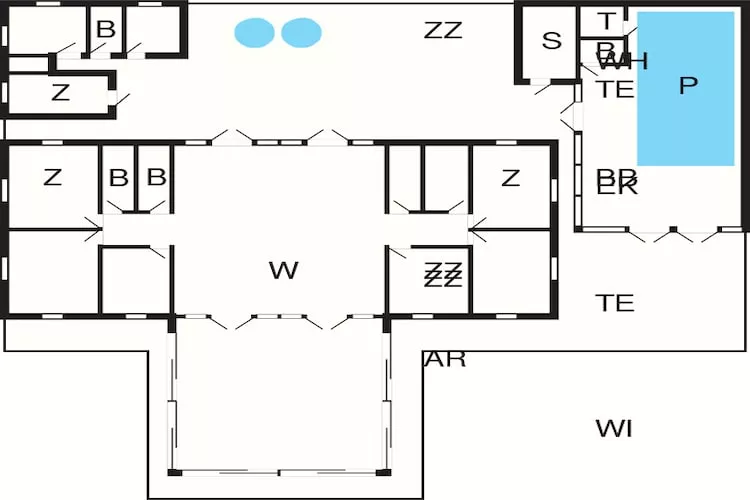 24 person holiday home in Læsø-By Traum-Floor plan