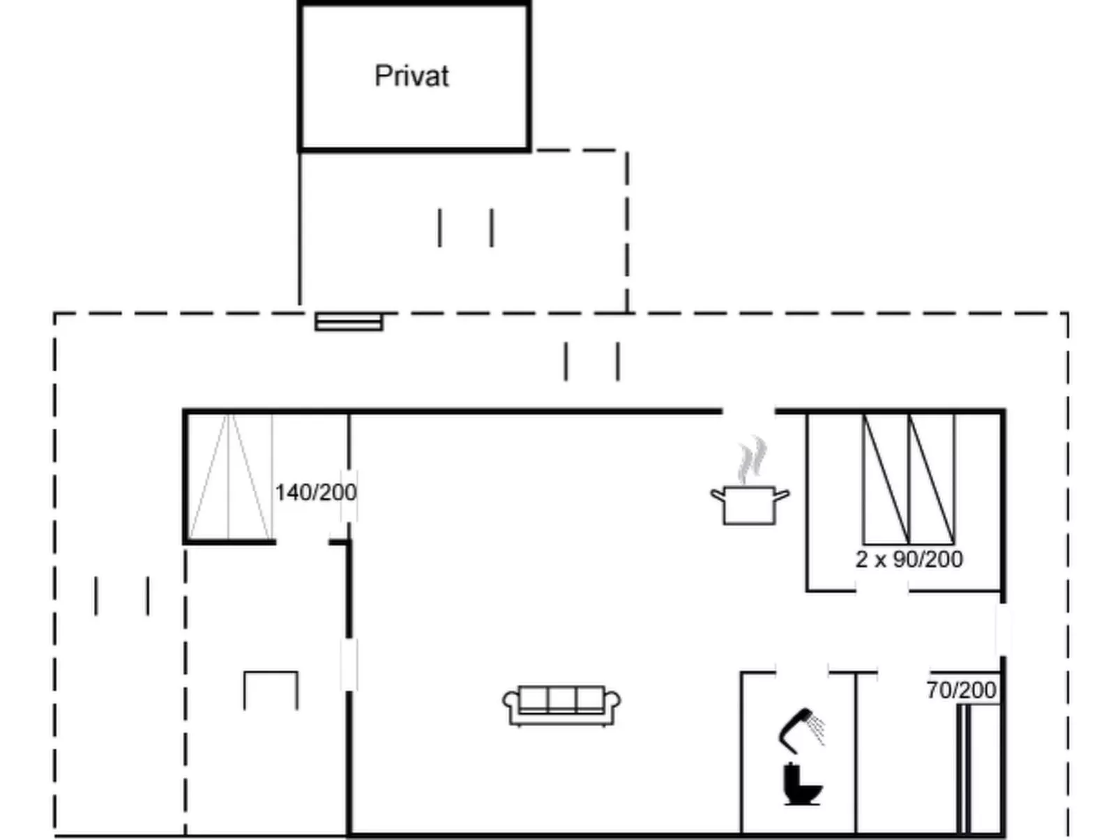 "Mauritz" - 300m from the sea-Inside