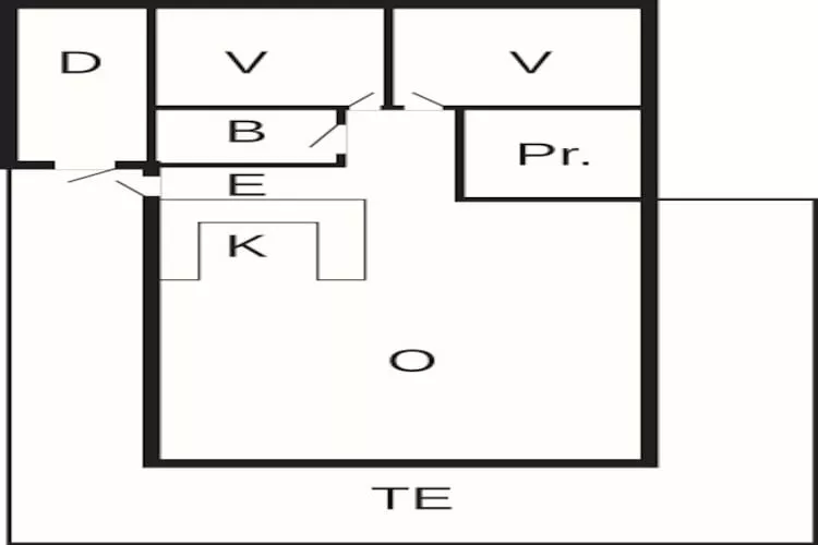 5 person holiday home in Drangedal-By Traum-Floor plan