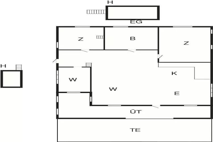 7 person holiday home in Løgstør-By Traum-Floor plan