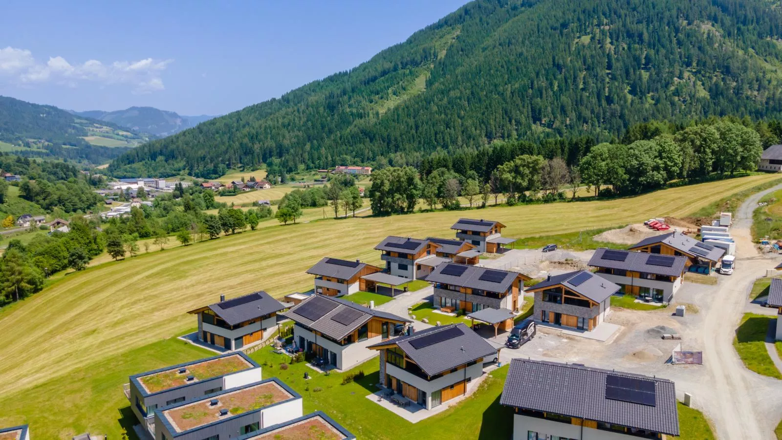 Alpenchalet Lambert-Außenbereich Sommer
