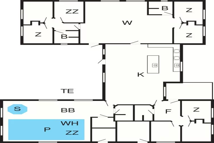 Retraite de luxe près de Houstrup -- By Traum Ferienwohnungen-Plan
