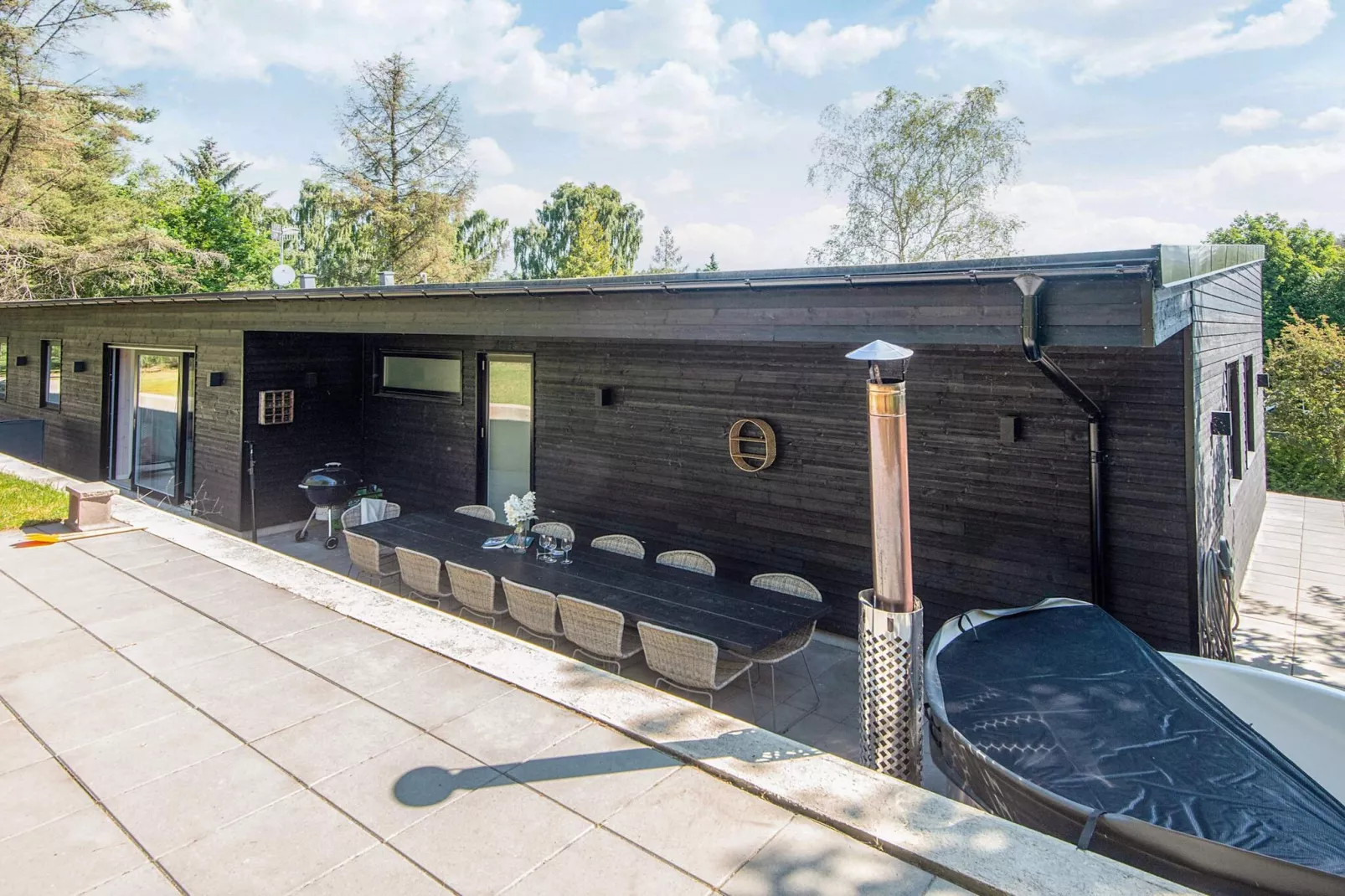 5 Sterne Ferienhaus in Ebeltoft-By Traum-Im Freien
