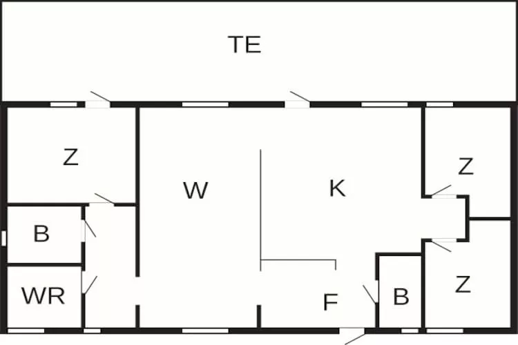 4 Sterne Ferienhaus in Frillesås-By Traum-Grundriss