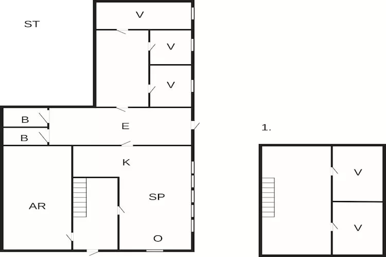 12 person holiday home in Roslev-By Traum-Floor plan