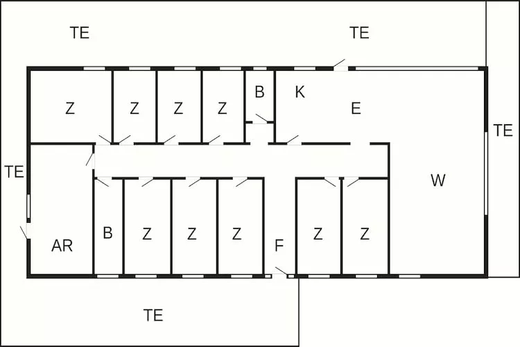 4 star holiday home in Ulfborg-By Traum-Floor plan
