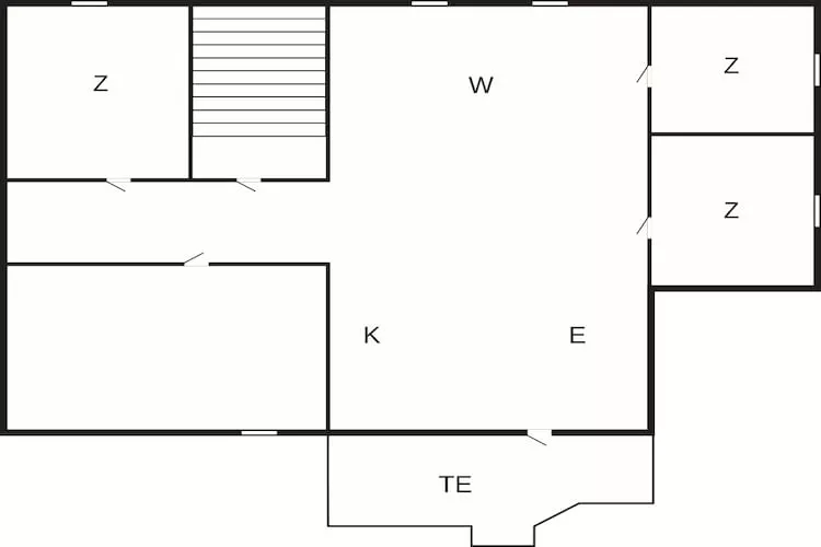 4 Sterne Ferienhaus in Thisted-By Traum-Grundriss