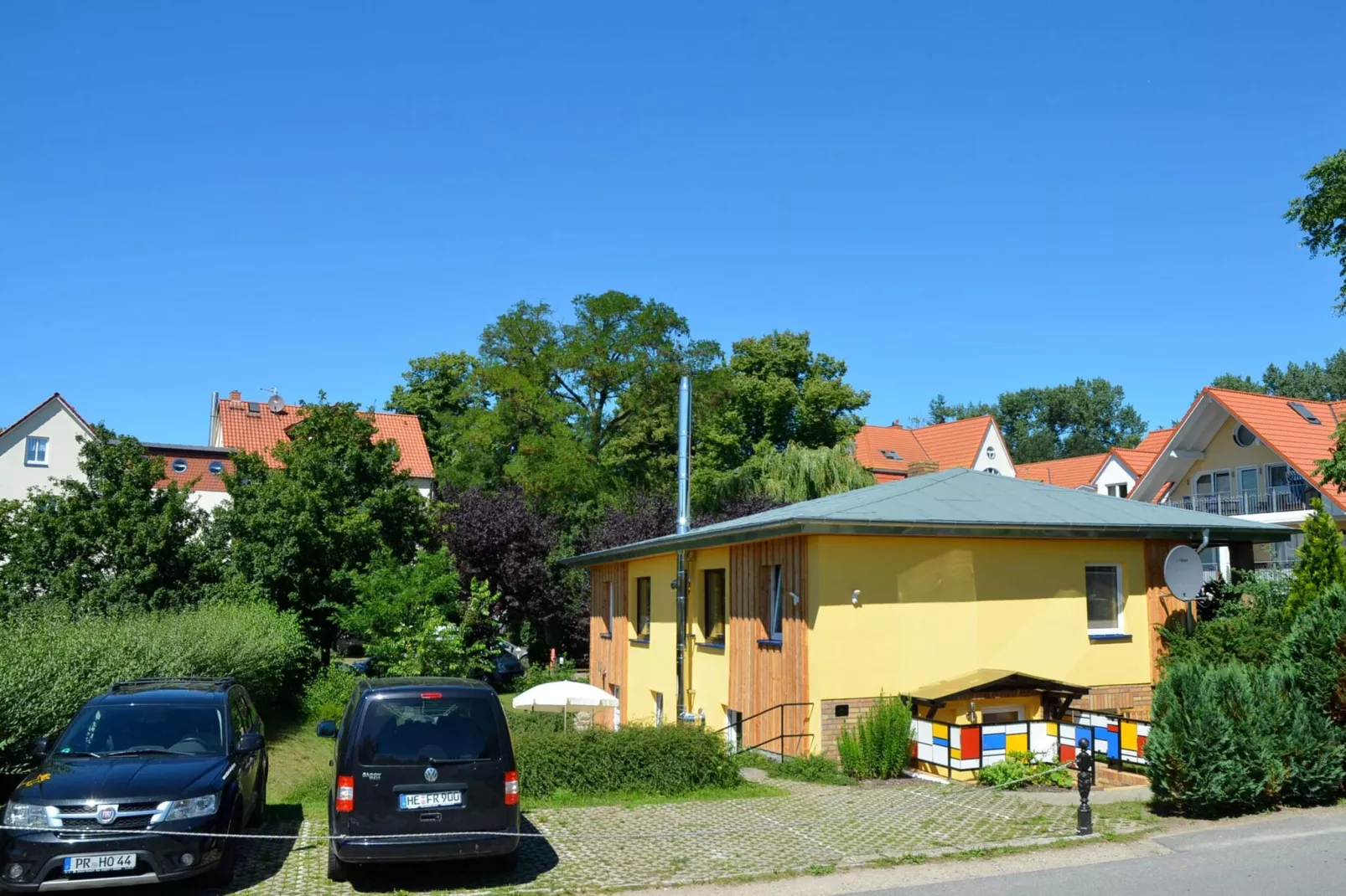 Inselhaus Piet auf der Insel Poel-Exterior in summer