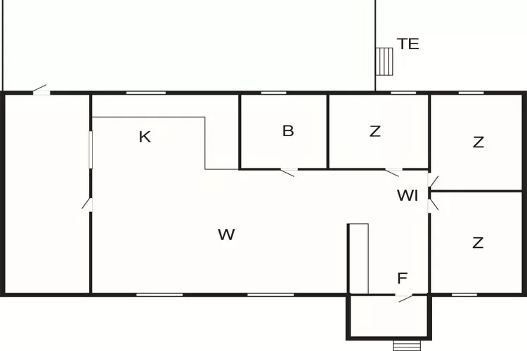 7 person holiday home in Oviken-By Traum-Floor plan