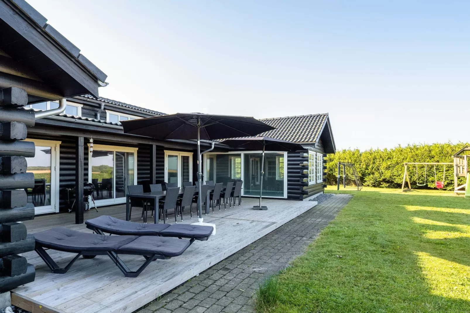 Luxus-Lodge mit Limfjordblick -- By Traum Ferienwohnungen-Im Freien
