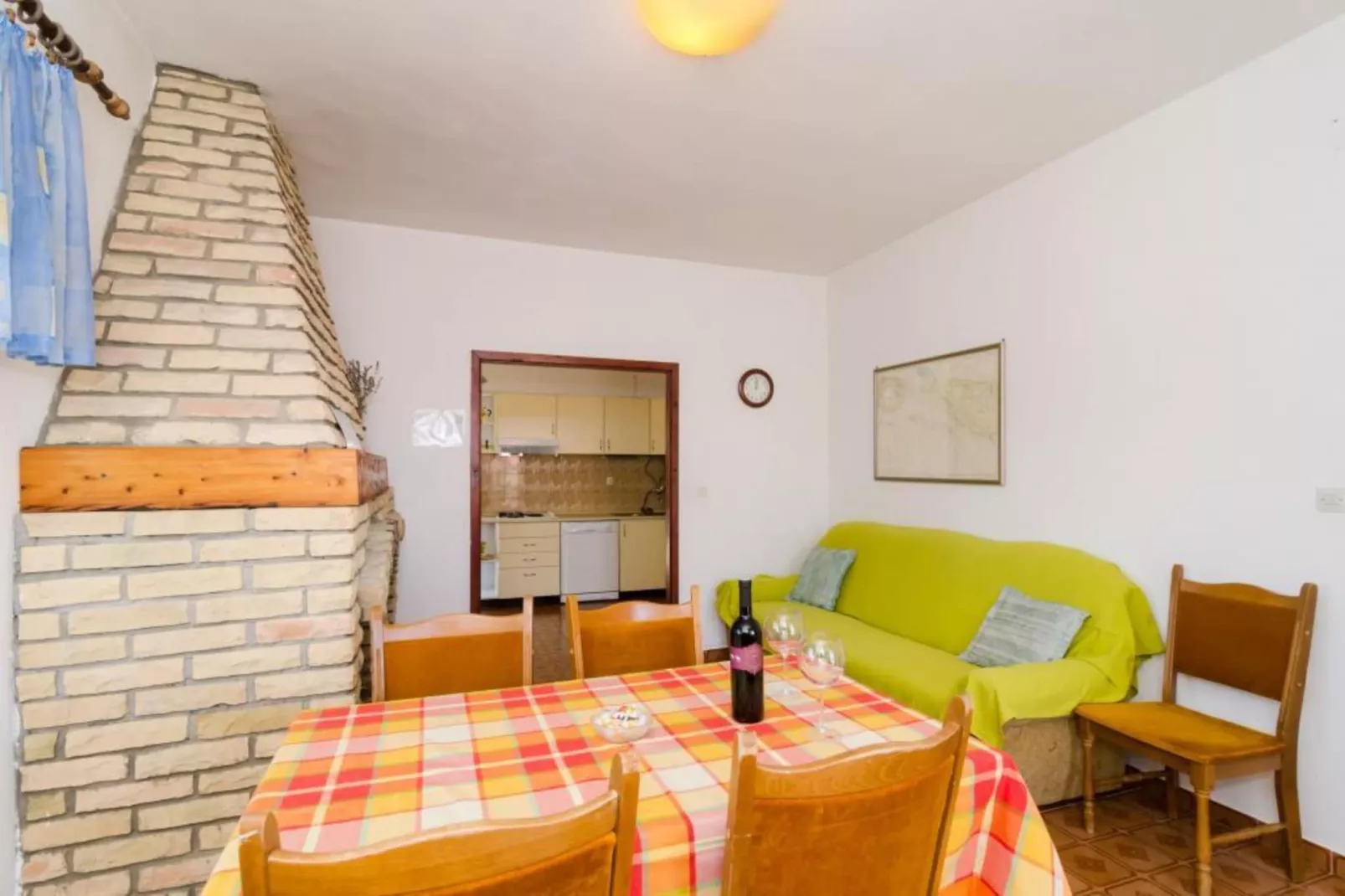 Holiday Home Blue Vineyard- Three Bedroom House with Terrace and Sea View