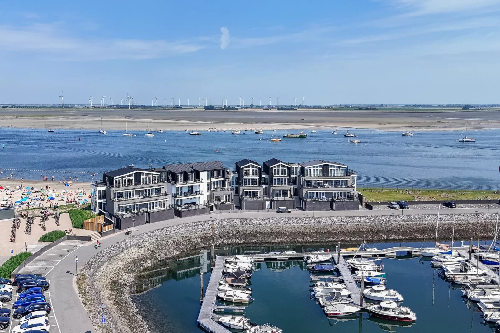 Luxe appartement Vista Maris 'Laguna Beach House' - Havenweg 8-32  Sint-Annaland Oosterschelde-Non tagué