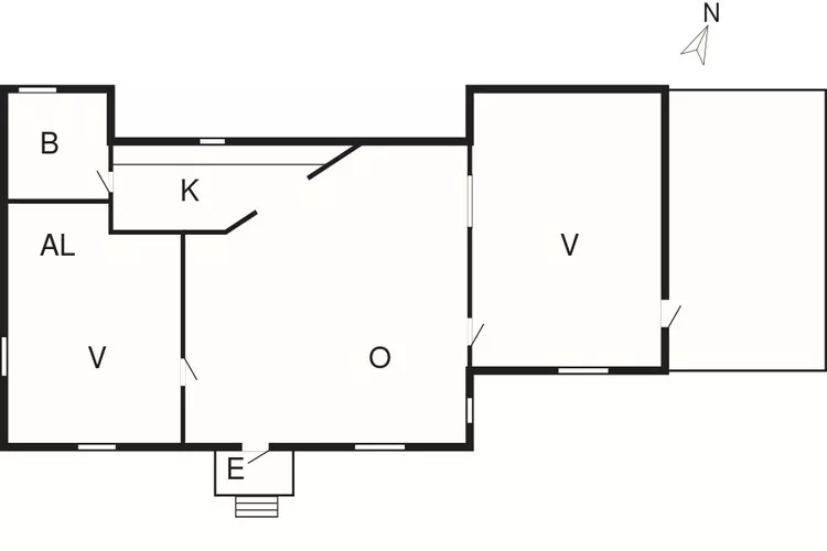 5 person holiday home in FJÄLLBACKA-Floor plan