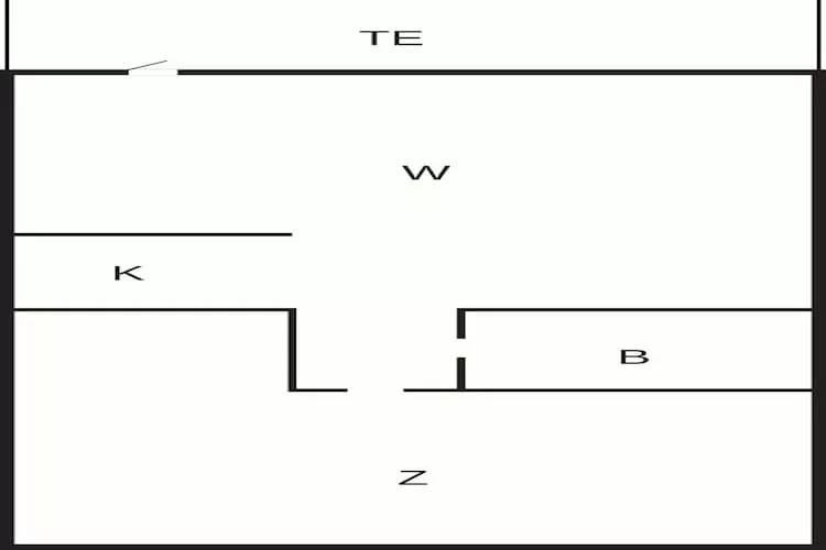 Apartment Vest Balcony-Plan