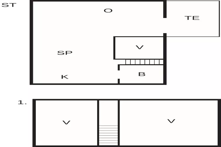 Apartment Syd Terasse-Plan