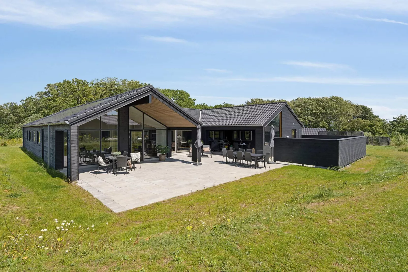 5 Sterne Ferienhaus in Sydals-Im Freien