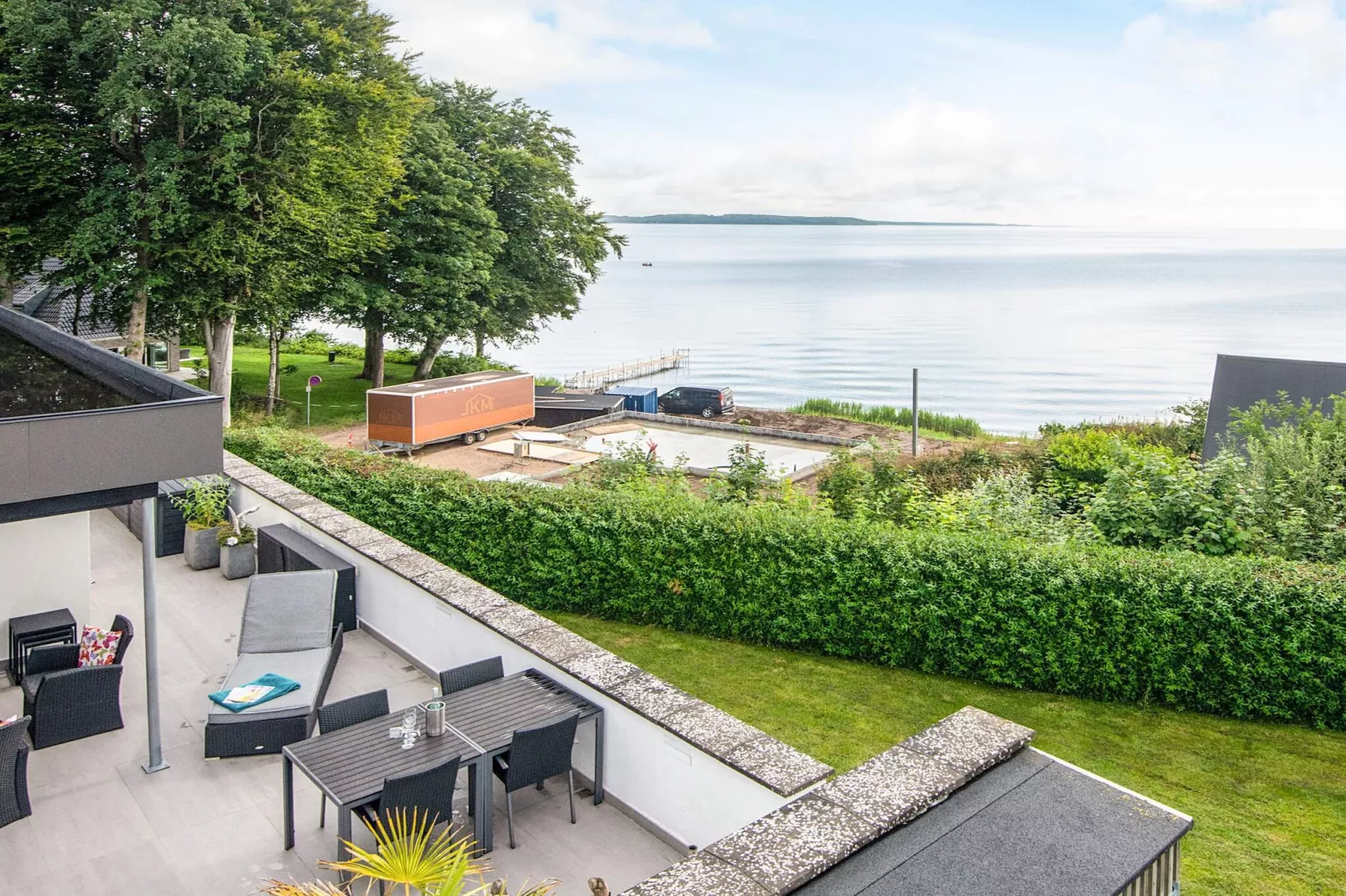 5 Sterne Ferienhaus in Børkop-Wasserblick
