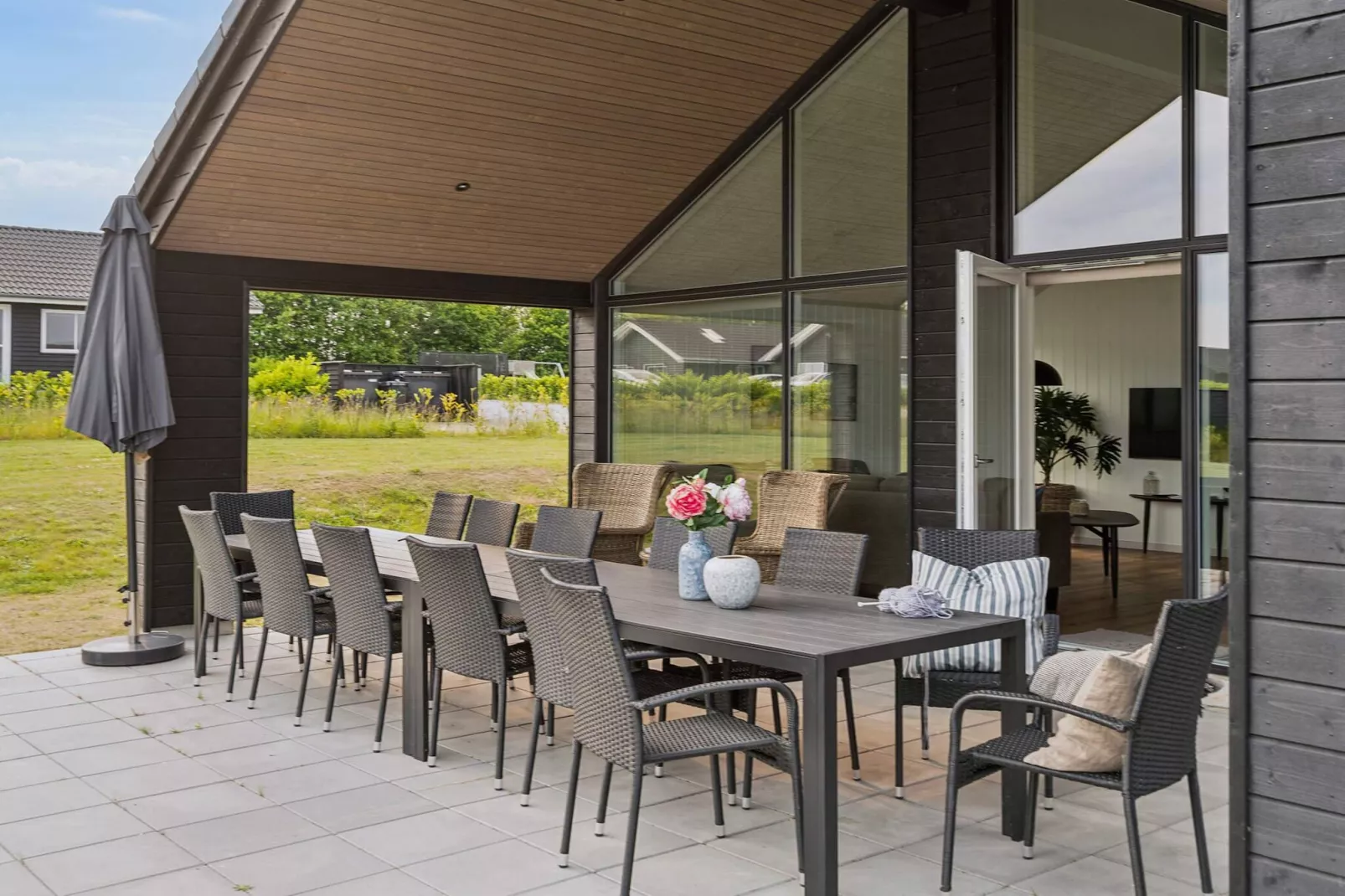 5 Sterne Ferienhaus in Sydals-Im Freien