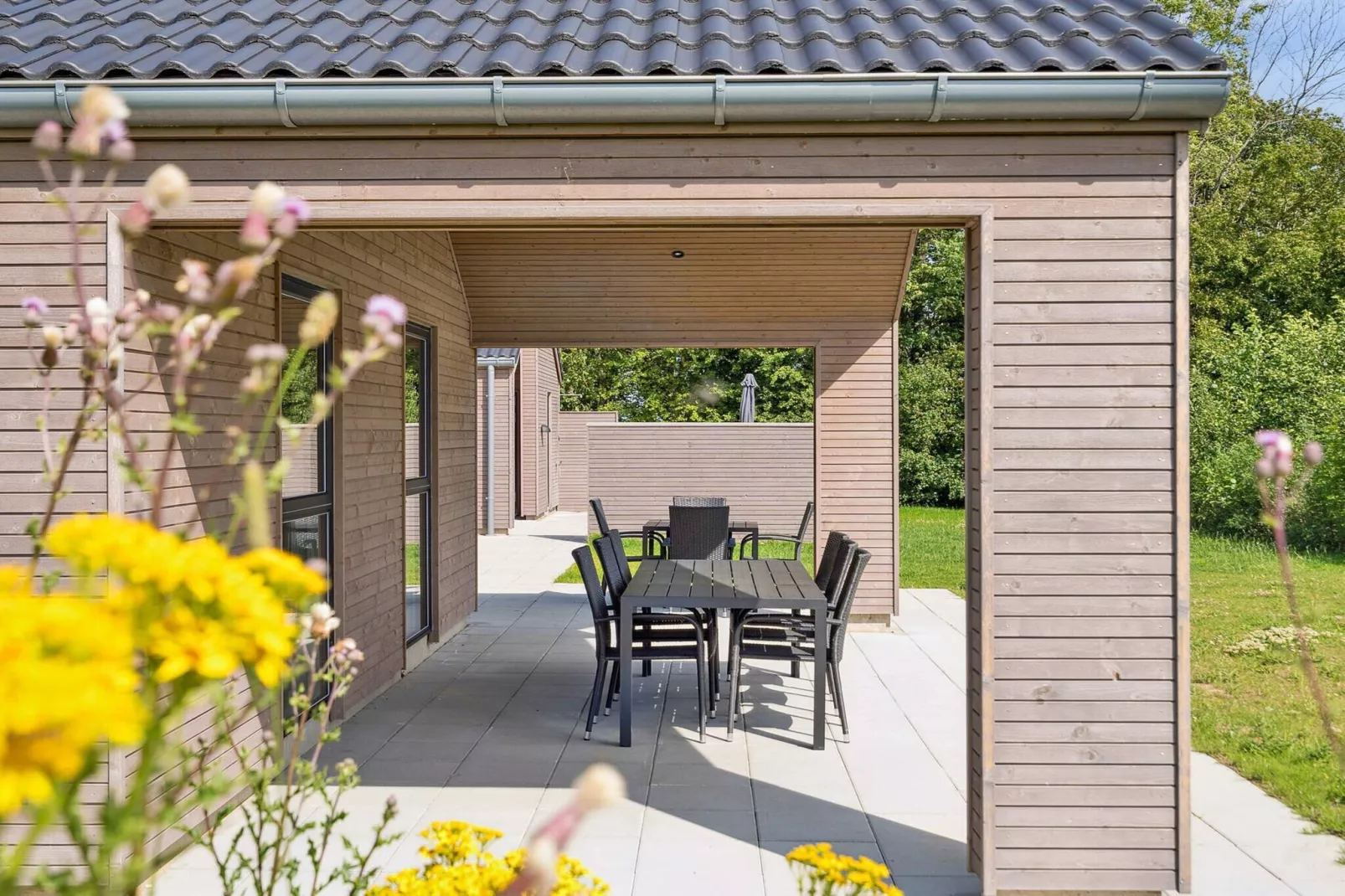 5 Sterne Ferienhaus in Sydals-Im Freien