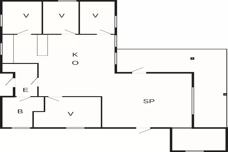 Charming Retreat in Lokken - By Traum Ferienwohnungen-Floor plan