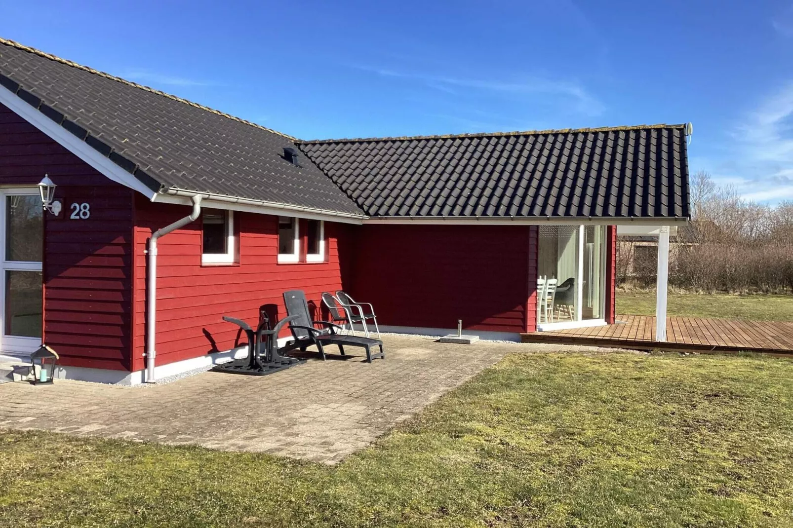 Maison de vacances pour 8 a Brovst-By Traum-Extérieur