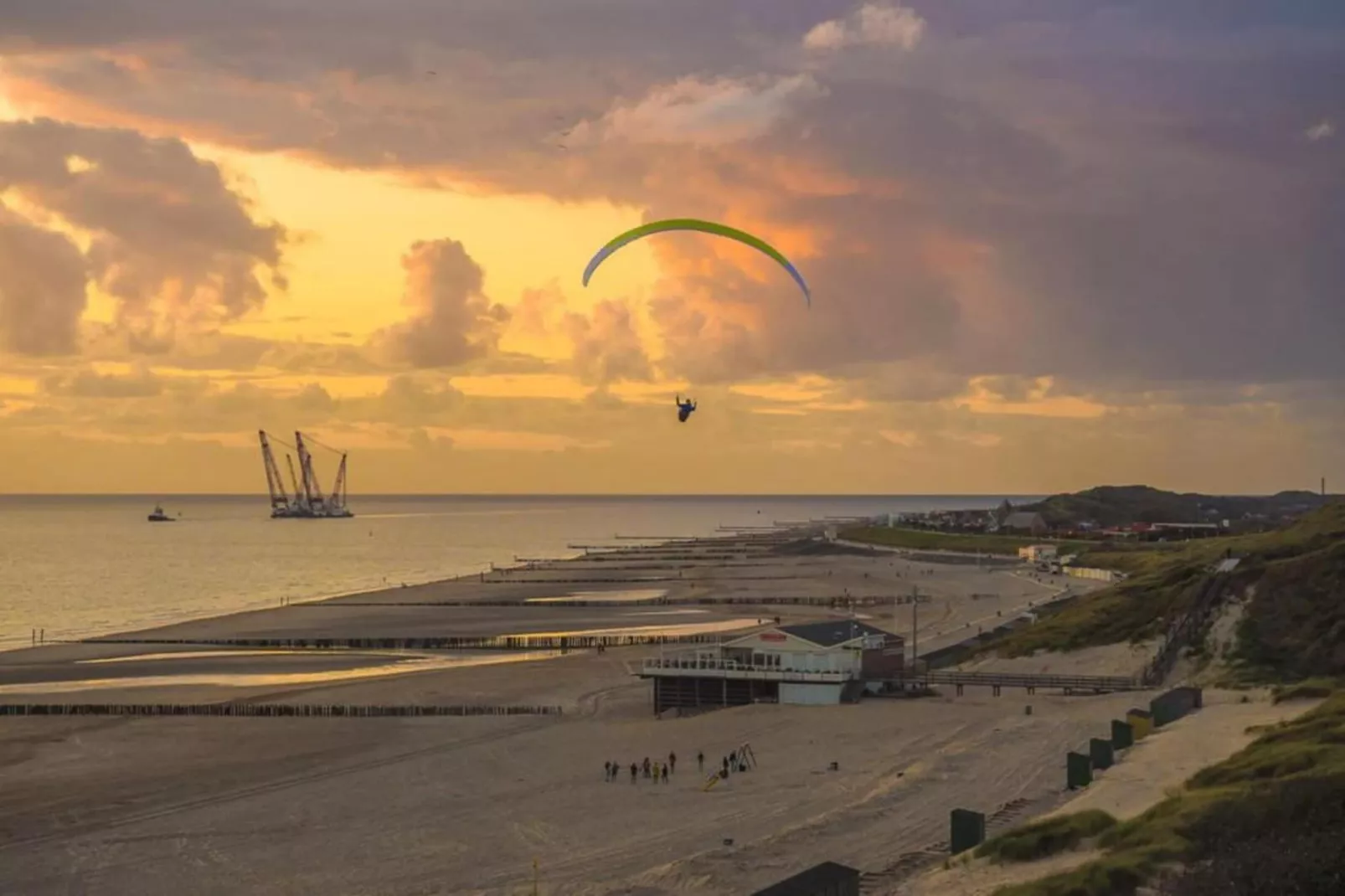 Studio / Appartement Langstraat 29C Zoutelande 2 Personen  Strandvakantie Zeeland-Gebiete Sommer 1 km