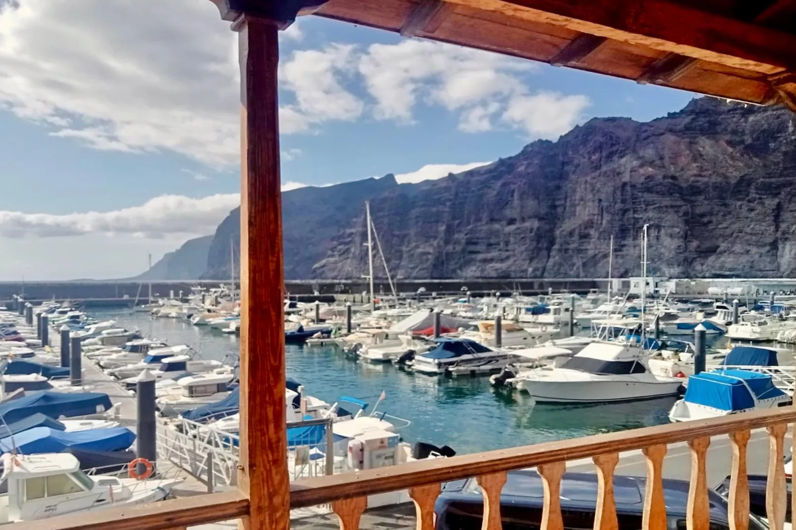 El Poblado Marinero Sea View-View in summer
