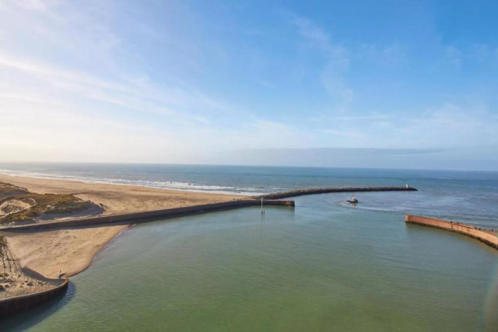 Scheveningen Harbour 36C-Areas within 1km in summer