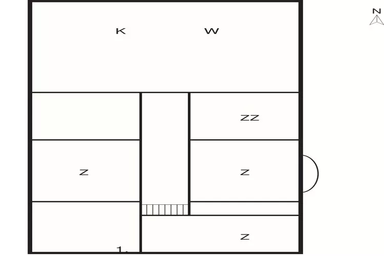 4 Sterne Ferienhaus in Dybvad-Grundriss