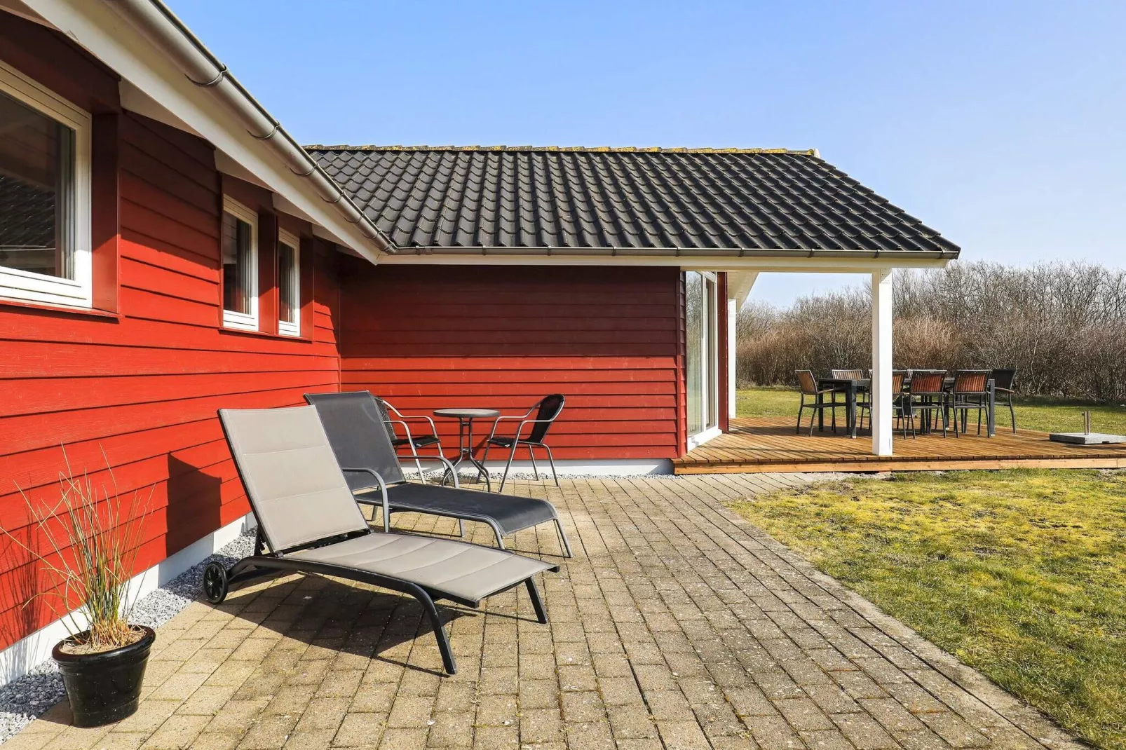 Maison de vacances pour 8 a Brovst-By Traum-Vue