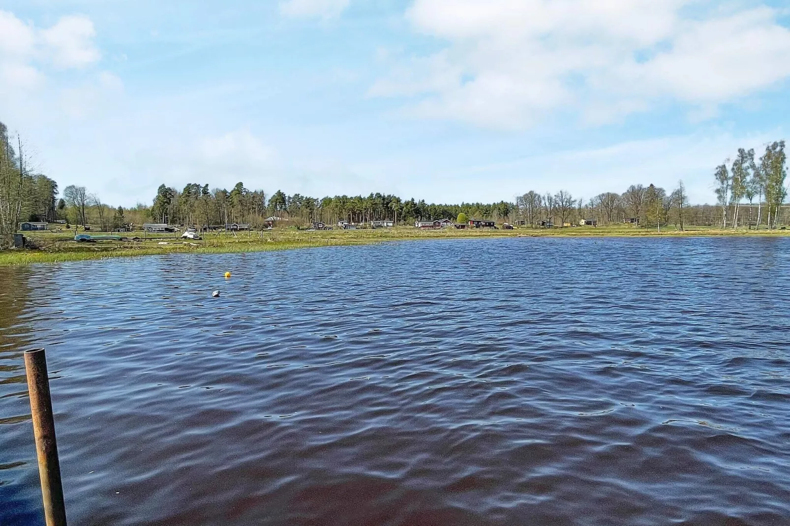 4 person holiday home in ALVESTA-By Traum-Water view