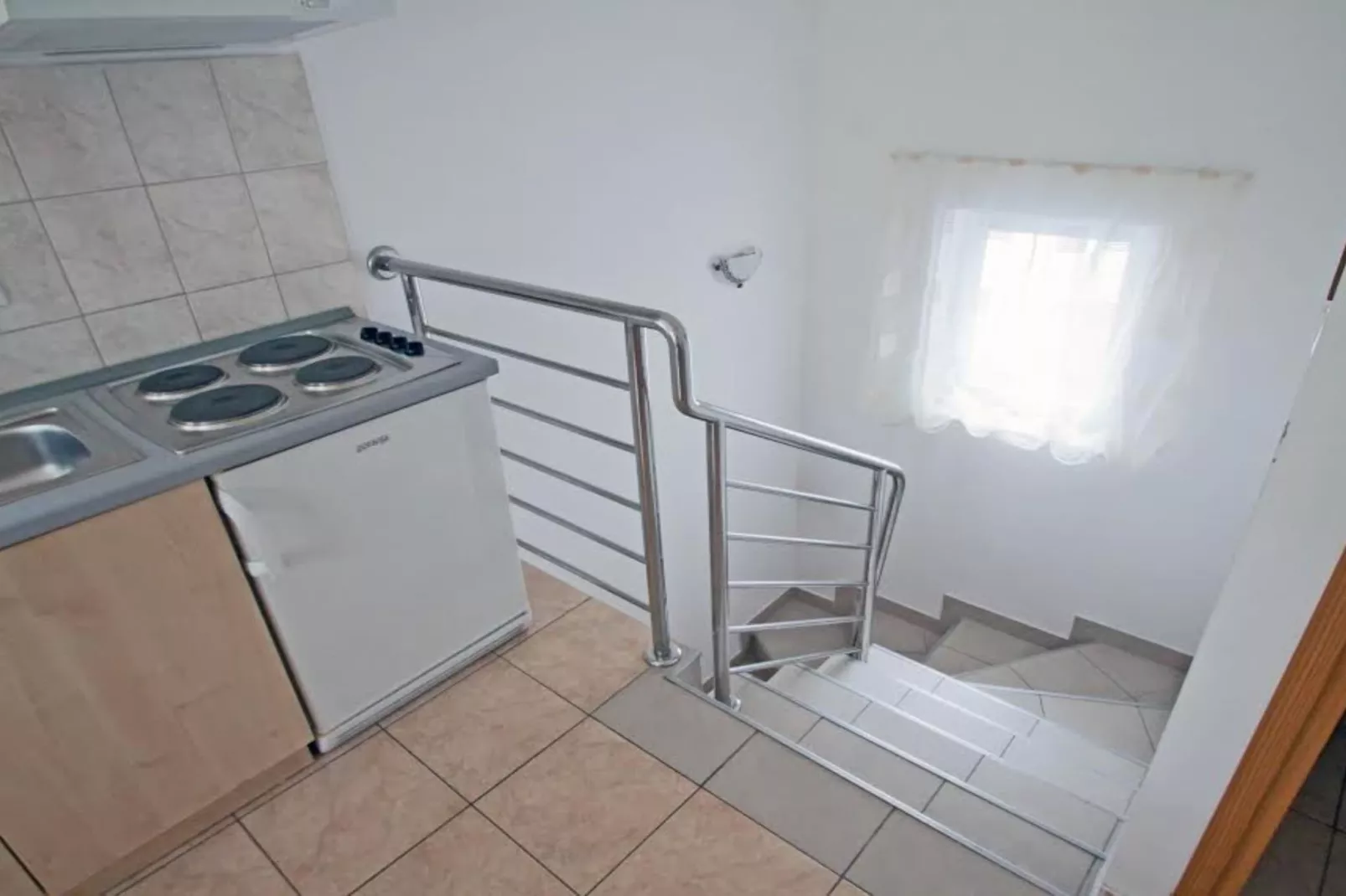 Beachfront Apartments Tamarix - One Bedroom Apartment with Partial Sea View