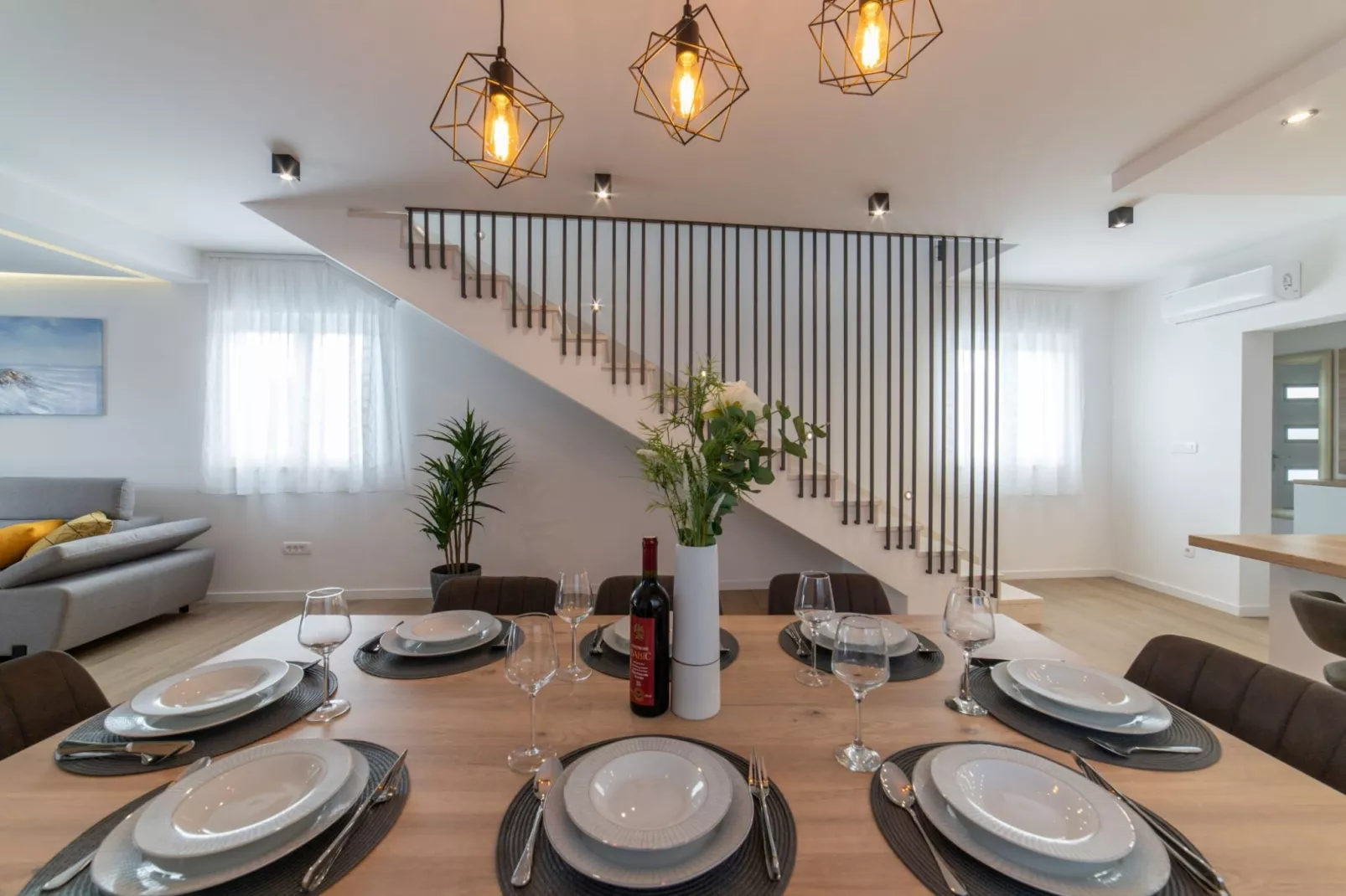 Luxury Kastela Villa with Heated Pool and Lounge Area - Four Bedroom Villa