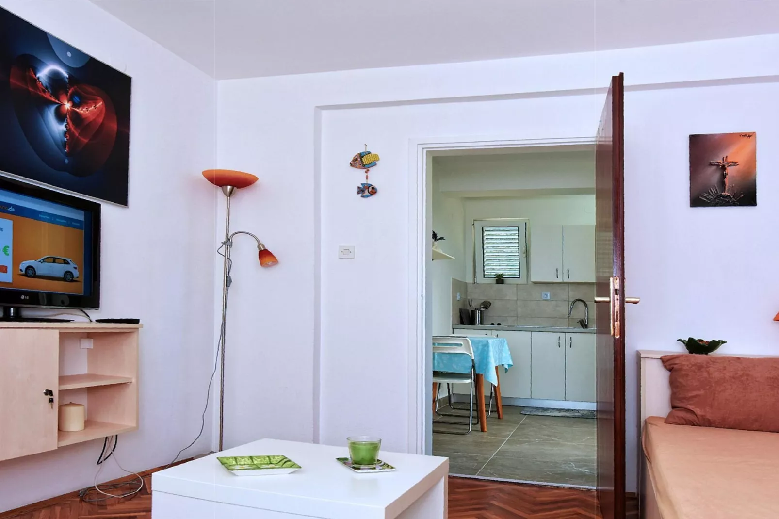 Peaceful and Secluded Krk Apartment with Terrace - One Bedroom Apartment with Terrace