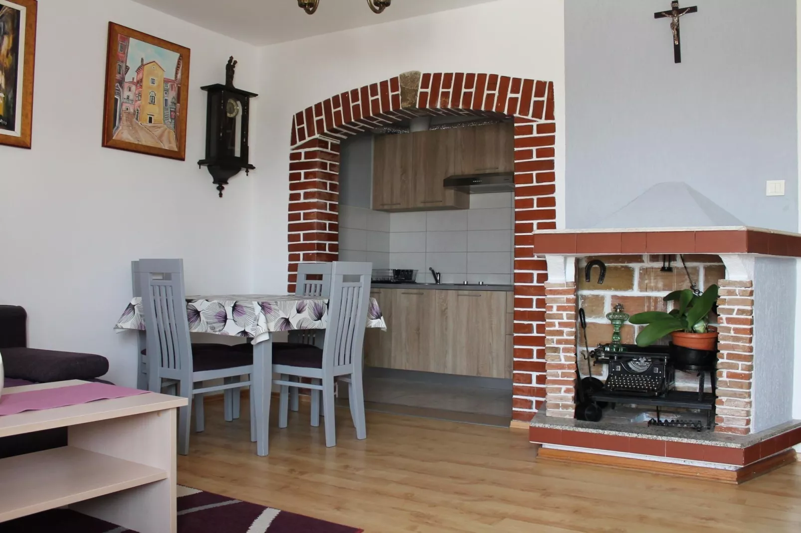 Serene Sea View Krk Apartment with Balcony - Two Bedroom Apartment with Sea View and Balcony