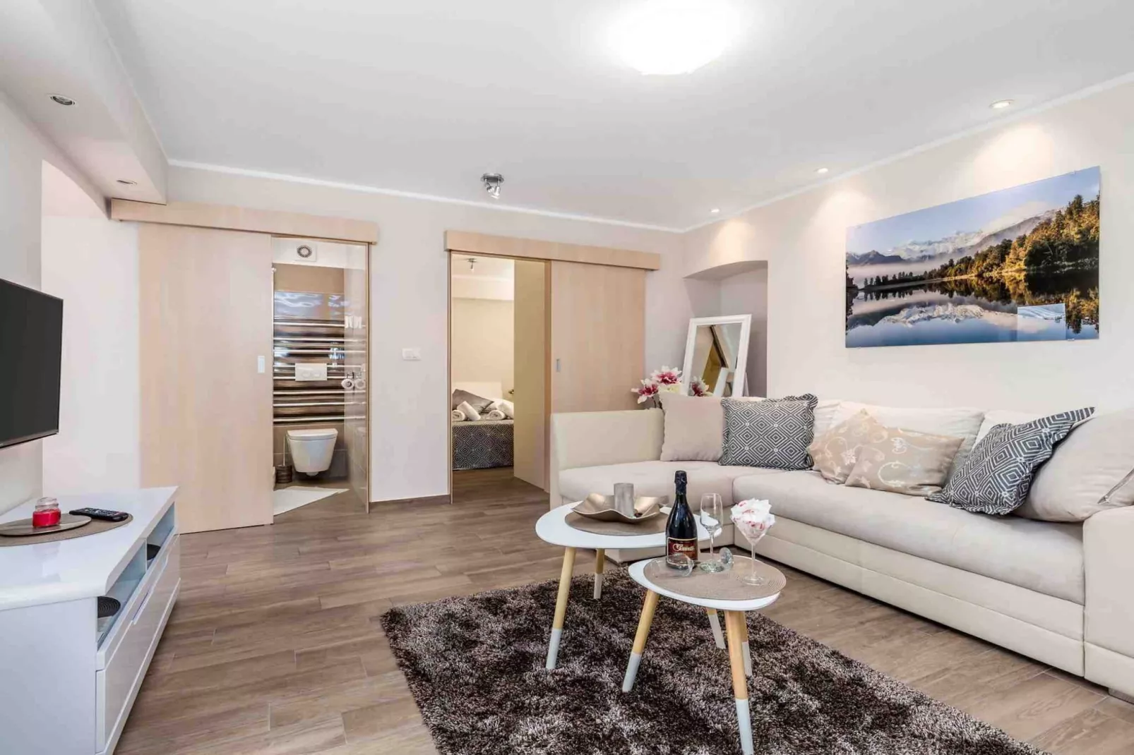 Modern Comfort with Shared Pool, Balconies & Lush Green Surroundings - One Bedroom Apartment (Relax)
