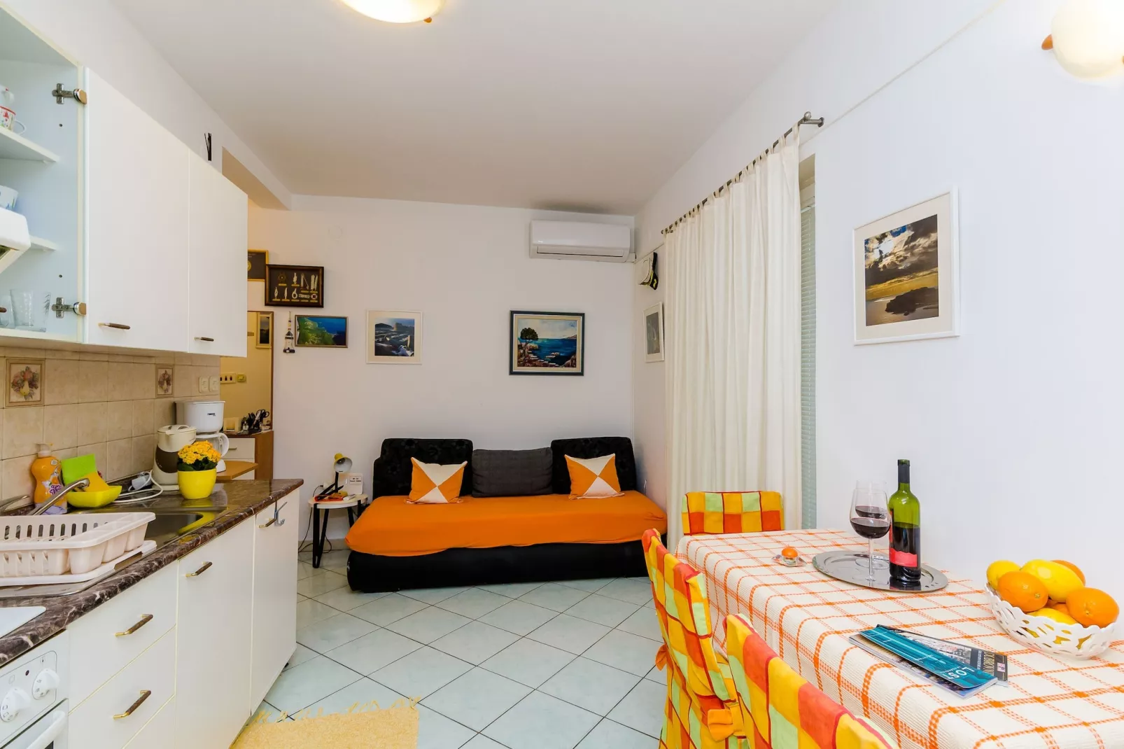 Apartments Captain - Superior One Bedroom Apartment with Terrace (3 Adults)