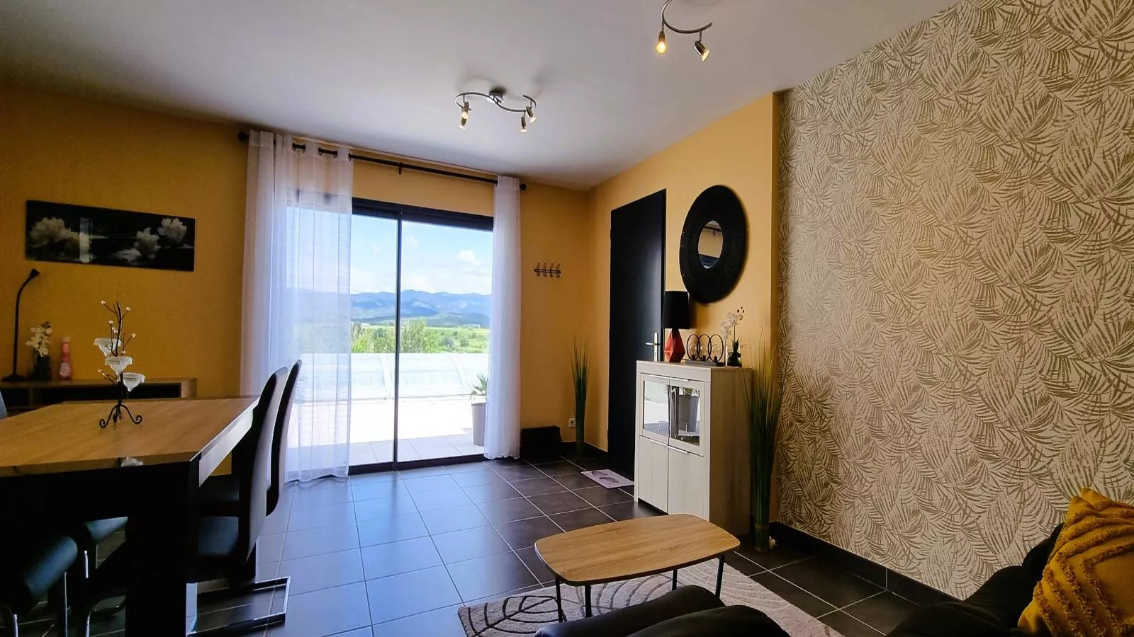 Panorama-Wohnzimmer