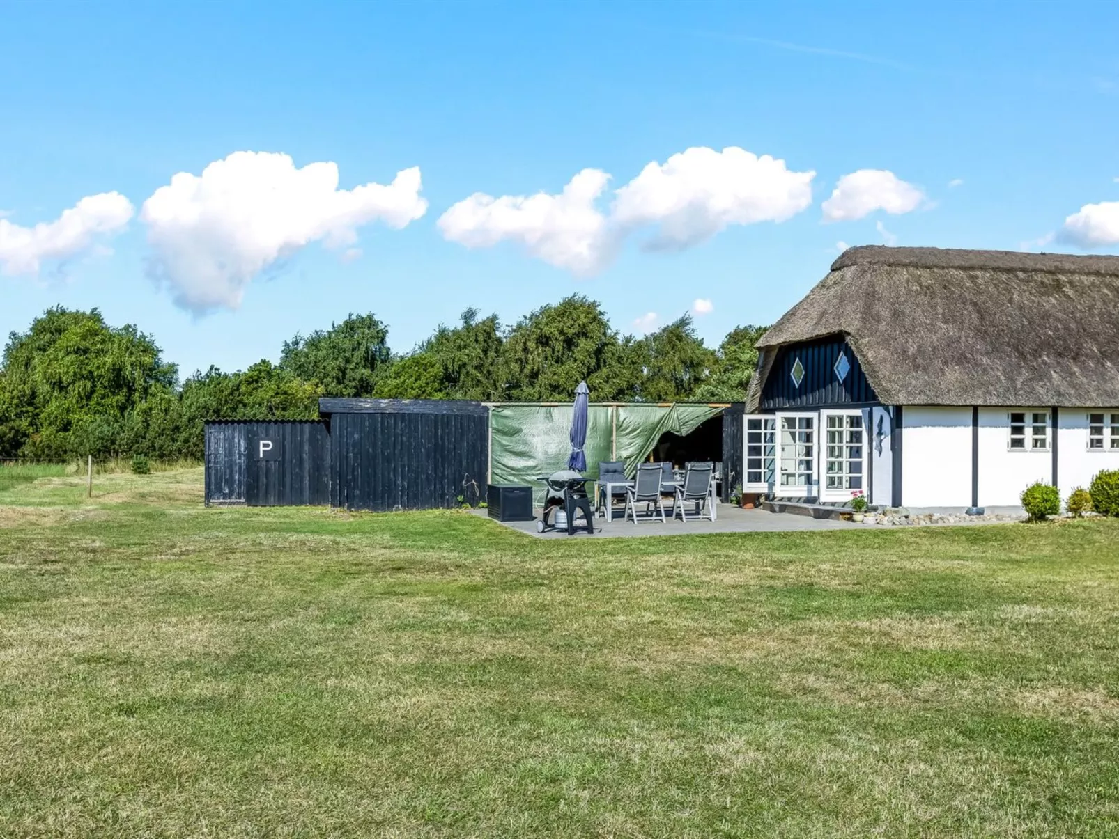 "Ronja" - 1.3km from the sea-Dehors