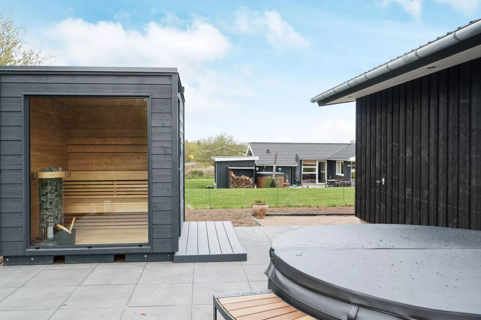 Strand-Ruckzug mit Sauna -- By Traum Ferienwohnungen-Aussicht