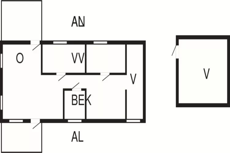 Scenic Lakeside Cottage-By Traum-Floor plan