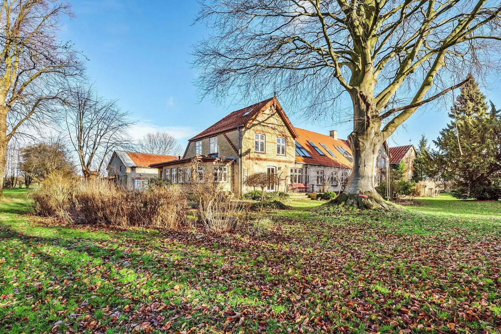 Geraumiges Ferienhaus in Sonderborg-By Traum-Außenbereich