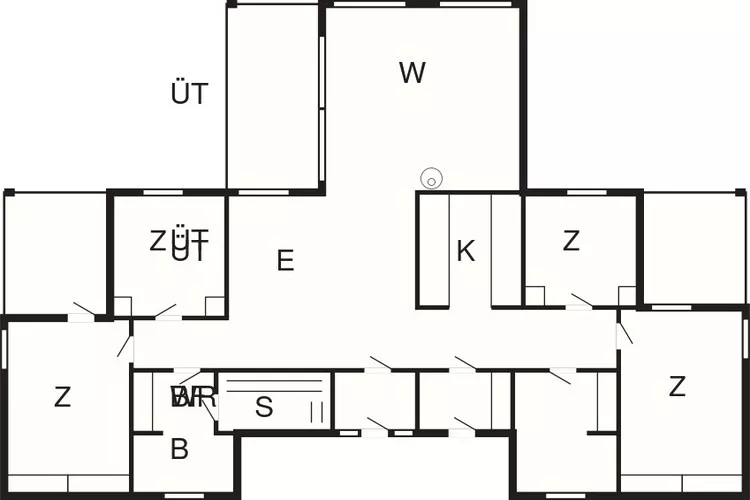 12 person holiday home in Hals-By Traum-Floor plan