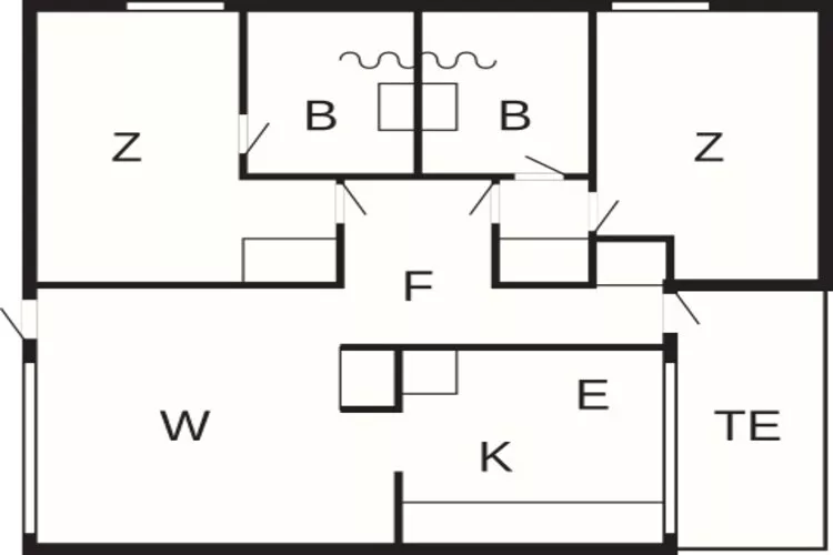 C-3 room,2 bathrooms,renovated-Plan