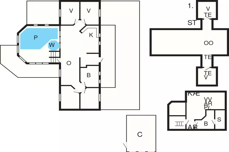 12 Personen Ferienhaus in Hirtshals-By Traum-Grundriss
