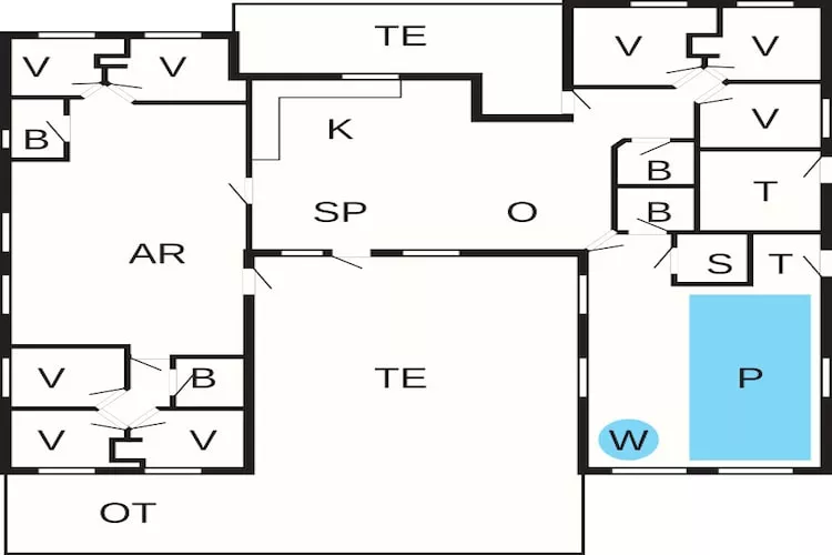 Retraite de luxe a Marielyst -- By Traum Ferienwohnungen-Plan d'étage