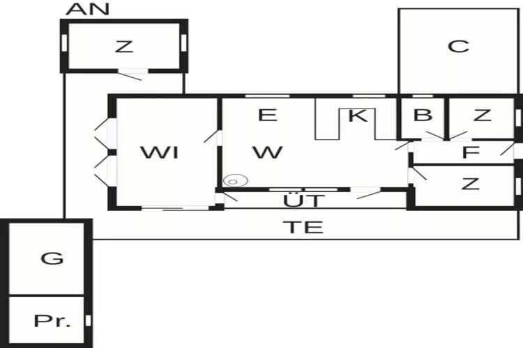 7 person holiday home in Holbæk-By Traum-Floor plan