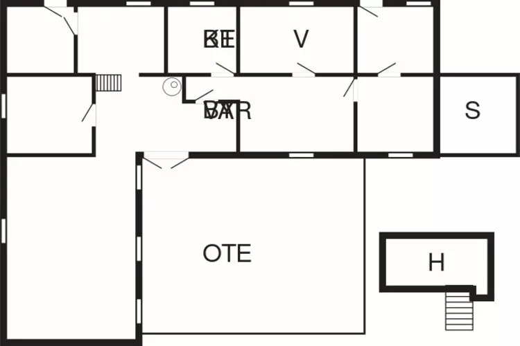 8 Personen Ferienhaus in Vesløs-By Traum-Grundriss
