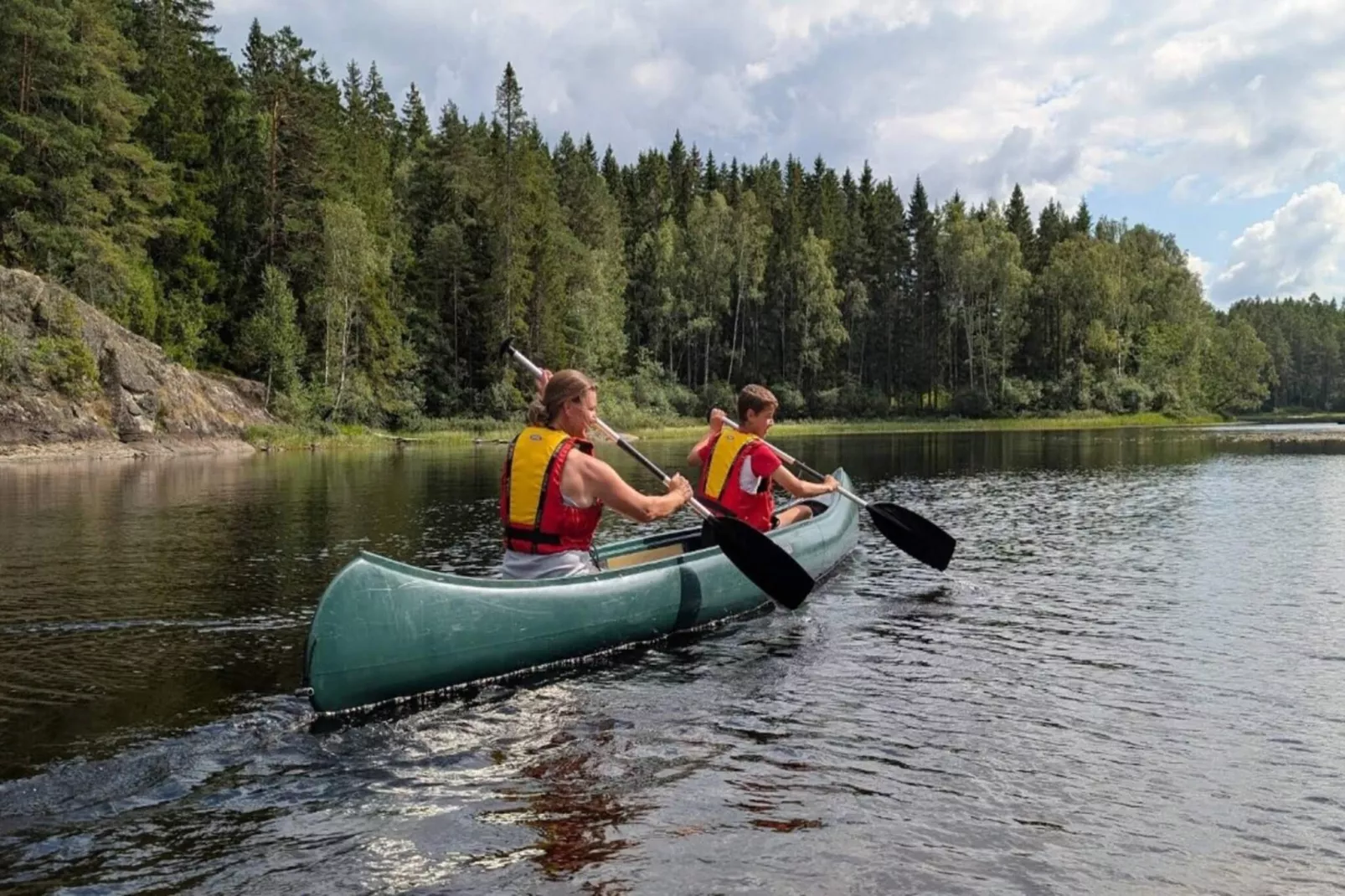 6 person holiday home in HALDEN-By Traum-Water view